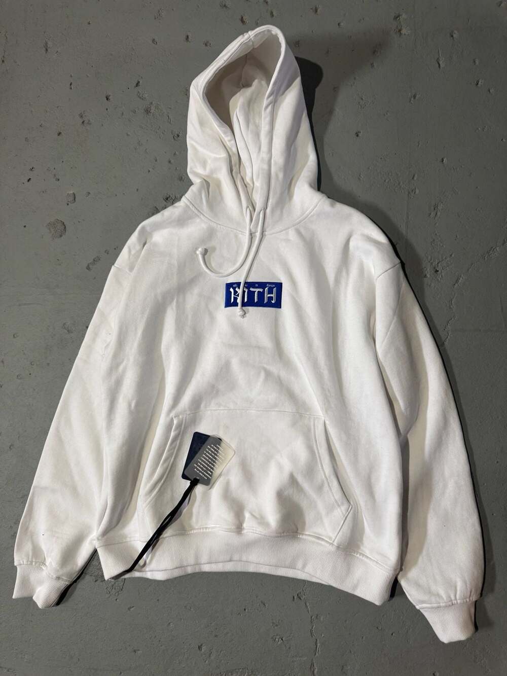 Kith Hebrew Script Logo Pullover Hoodie